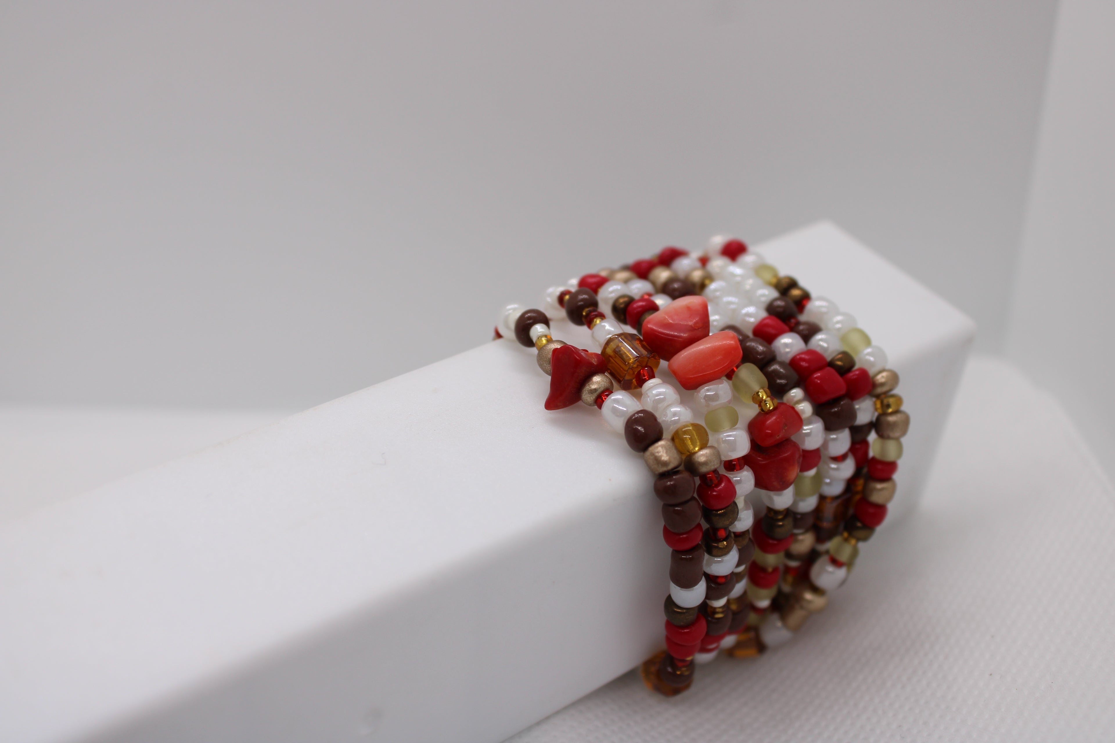 Crimson Earth Waist Beads